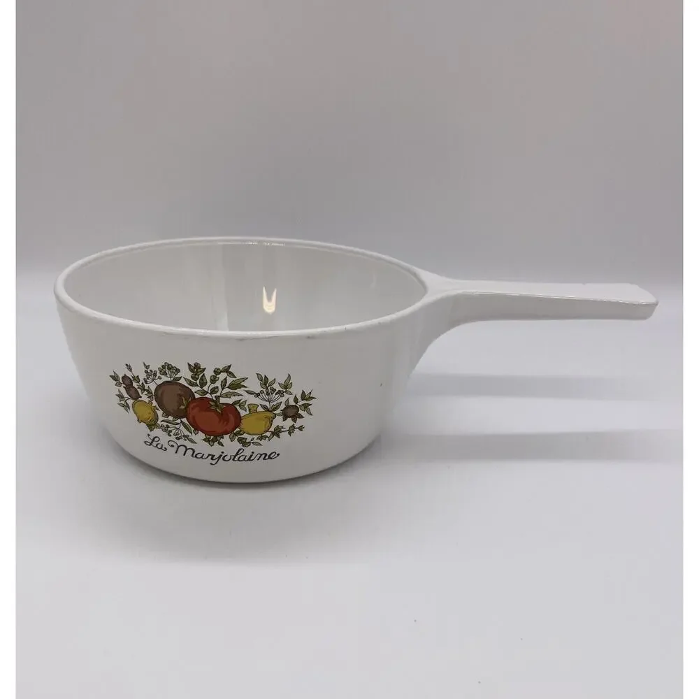 Vintage Corning Ware Spice of Life La Marjolaine 1.5 Pint Sauce Pan P-82-B USA
